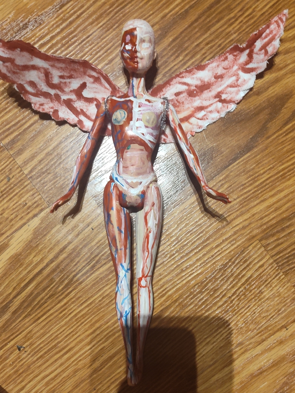 Nirvana In Utero Inspired Barbie Doll Custom